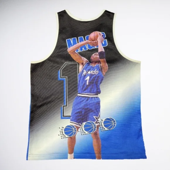 Mitchell & Ness Penny Hardaway Jersey Behind the Back Medium Orlando Magic - Picture 2 of 8